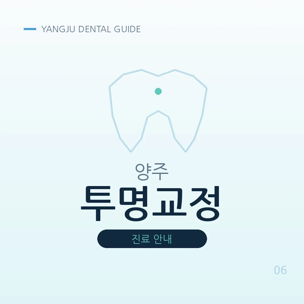 양주투명교정